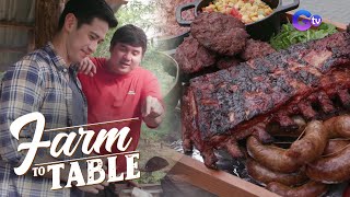 Chef JR Royol Chef Jose Sarasola and Matt Lozano’s camping trip feast  Farm To Table [upl. by Pomona200]