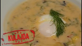 Kulajda  Tschechische Böhmische Pilzsuppe [upl. by Ecikram155]