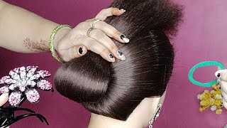 Very Easy 👌 Braid Hairstyles For Long Hair  Easy Hairstyle For Navratri For Girls Do it Yourself [upl. by Lodovico]