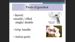 Forensic firearm injuries  Dr Abeer [upl. by Aimat]