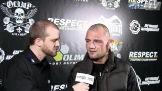 RespectFC 7 Martin Zawada im PostFight Interview [upl. by Keener831]