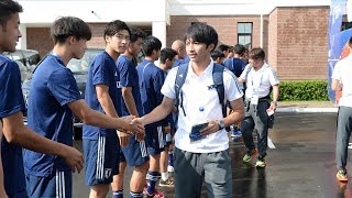 【日本代表活動日記】626 U19日本代表に見送られ決戦の地へ [upl. by Kilby332]