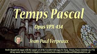 Temps Pascal VPX434 Jean Paul Verpeaux [upl. by Bouzoun]