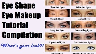 Special Eye Shape Eye Makeup Tutorial Compilation [upl. by Nai]