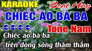 Chiếc Áo Bà Ba Karaoke Tone Nam Karaoke Duy Organ  Beat Mới [upl. by Aneet947]