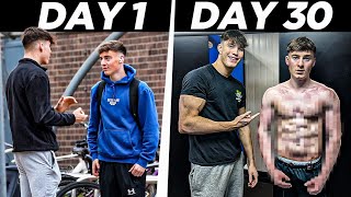 I Challenged A Complete Stranger To a 30 Day Body Transformation [upl. by Rock472]