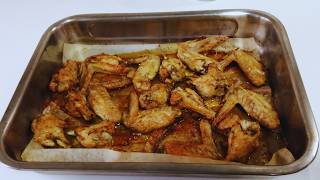 Oven Baked Chicken Wings  So Tasty and Easy To Make [upl. by Ecitsuj]