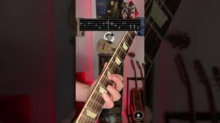 TAB⚡️Hell’s Bells  ACDC 🔥🔔 Main Riff accurate TAB guitartabs guitar tabs guitarlesson [upl. by Madox450]