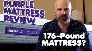 New Purple Mattress Review 30Day Test [upl. by Idonah]