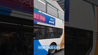 Stagecoach Manchester 11730 ADL Enviro400 MMC SK23 CSF on 38 to Logistics North bus foryou [upl. by Egrog216]