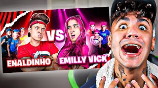 ENALDINHO vs EMILY VICK  BATALHA DE RAP [upl. by Acsot]