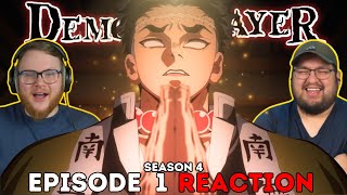 HASHIRA TRAINING BEGINS  Demon Slayer Season 4 Episode 1  REACTION [upl. by Mercer]