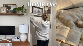 HOME VLOG 🏡 home office makeover finding balance on the weekends amp more home projects [upl. by Sharron]