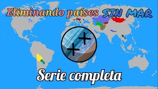 Eliminando países sin mar serie completa countryballs humor [upl. by Pharaoh11]