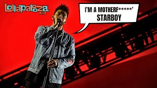 THE WEEKND  Starboy  Live at Lollapalooza Paris HQ Audio theweeknd [upl. by Lacombe]