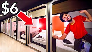 I Spent 168 Hours in Capsule Hotels in Tokyo [upl. by Isidro]