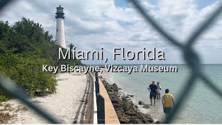 Key Biscayne amp Vizcaya Miami  Beaches trails gardens museums 2024 VLOG [upl. by Cymbre]