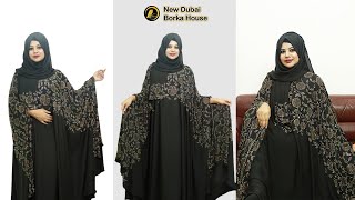 Latest new abaya borka design borkadesign hijab fashionableabaya eidcollection2023 [upl. by Atenahs76]