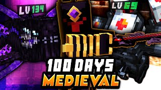 I Survived 100 Days in Medieval Minecraft… Here’s What Happened [upl. by Amaso]