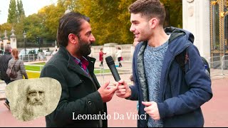 Domande a Londra  Chi sono gli italiani più famosi allestero  thepillow [upl. by Edahsalof]