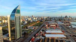 Aguada Park 4K Montevideo Drone [upl. by Enirehtahc461]