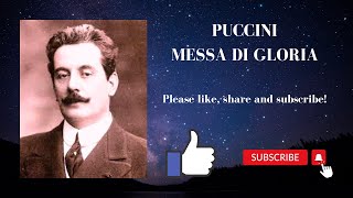 Puccini Messa di gloria Kyrie 1 staff alto [upl. by Desireah]