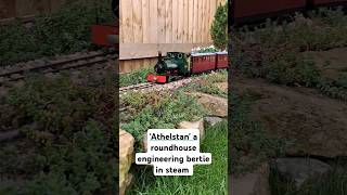 Athelstan running on the Wessex amp Mercia Light Railway gardenrailway livesteam steamtrain [upl. by Ennasil]