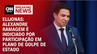 Elijonas Alexandre Ramagem é indiciado por participação em plano de golpe de Estado  CNN 360º [upl. by Menard425]