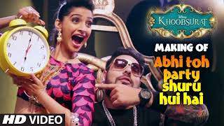 Abhi Toh Party Shuru Hui Hai FULL VIDEO Song  Khoobsurat  Badshah  Aastha [upl. by Timothee]