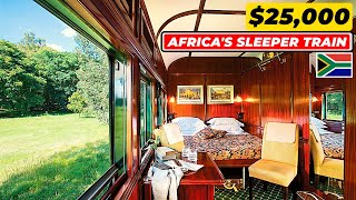 Inside AFRICA’s Most Expensive amp Ultra Luxury SLEEPER TRAIN [upl. by Htebarual]