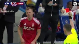 James WardProwse Red Card 😢 Chelsea vs Nottingham forest 11 Goals ResultsHighlights [upl. by Jordain]