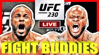 🔴 UFC 230 DERRICK LEWIS VS DANIEL CORMIER  CHRIS WEIDMAN VS JACARE SOUZA LIVE FIGHT REACTION [upl. by Salangia]