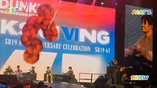 SB19 6th Anniversary CelebrationDARE SB19 PART 1Day1 Part 2 fancam sb19 [upl. by Merl]