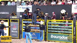 Campeonato paraense de Rodeio 2024etapa Redenção abertura do rodeio com Marco Brasil [upl. by Ocihc]