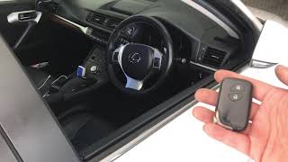 LEXUS CT200h OEM Remote Start [upl. by Lower]