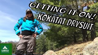 Kokatat Drysuit  Getting it On [upl. by Kitti]