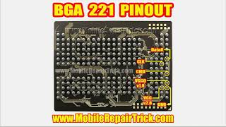 Emmc BGA 221 Isp Pinout  BGA 221 Isp Pinout  Emmc 221 Isp Pinout  Emmc Bga221 Isp Pinout [upl. by Havstad179]