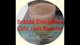 SMOTHIE  BANANA CONGELADA  CAFE LEITE [upl. by Yarb]