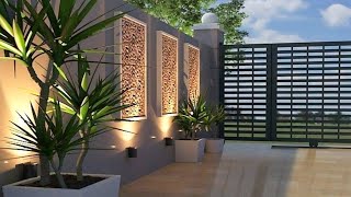 100 Backyard Fence Design Ideas 2024 Home Garden Boundary Wall Design  Patio Fence Decoration Ideas [upl. by Ravaj537]