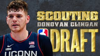 Donovan Clingan 2024 NBA Draft Scouting Report [upl. by Aydin195]