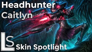 HEADHUNTER CAITLYN SKIN GAMEPLAY  BUILD amp RUNES  WILD RIFT [upl. by Lay]