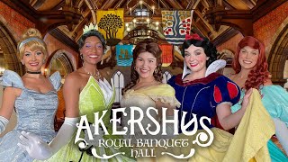 Dine with Disney Royalty in Akershus Royal Banquet Hall in Epcot Disney World [upl. by Padriac577]