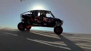 Blingstar RZR XP 4 1000 Sand Dune Cruiser Project Test [upl. by Noirad]