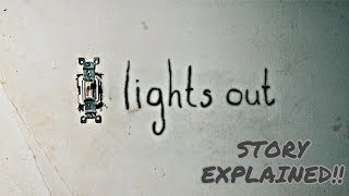 Lights Out  Movie Review [upl. by Wilona709]