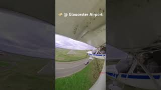 Coming into land at Gloucester Airport [upl. by Notsle]