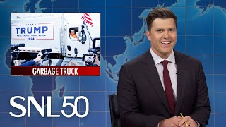 Weekend Update 2024 Presidential Election Trumps MSG Rally  SNL [upl. by Rosemarie]