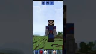 captive America in Minecraft 👍🏻👍🏻👍🏻👍🏻👍👍 captainmarval avengers captainamerica marvel gaming [upl. by Alexio181]