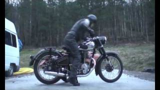 NSU CONSUL 1954 TESTRAIDE ENGINE SOUND [upl. by Atilef]