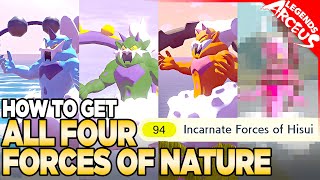 How to Get Enamorus amp Other 3 Forces of Nature in Pokemon Legends Arceus [upl. by Nnyltak]