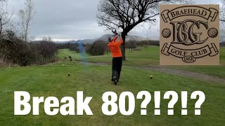 Can I break 80 at Braehead Golf Club [upl. by Eillak]